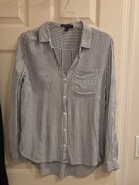 Striped Button Up